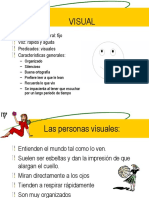 Las claves del lenguaje corporal según los estilos de aprendizaje visual, auditivo y kinestésico