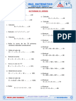 1° - Raz. Matematico