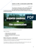 Dropwise Condensation Vs Film Condensation With PDF