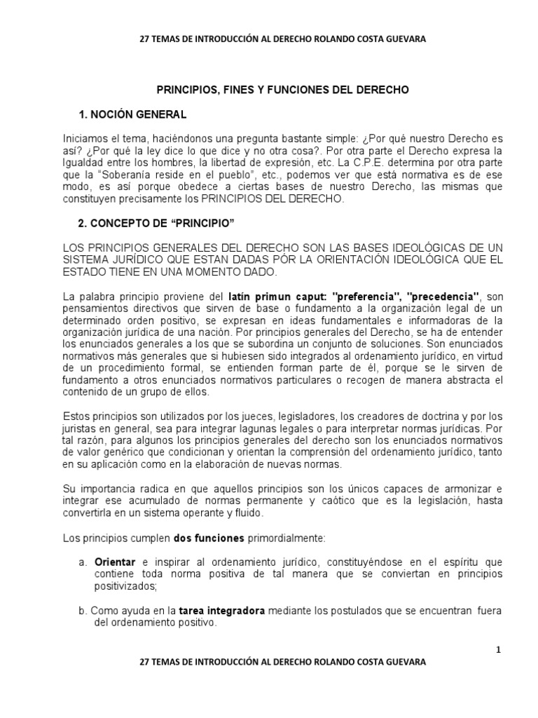 Fines y funciones del derecho | PDF | Crimen y violencia | Justicia