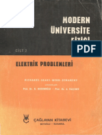 Modern Üniversite Fiziği Cilt 2 Çözümleri, Richards, Sears, Wehr, Zemansky