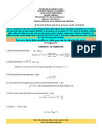 Matemática I - Ejercicios de derivadas