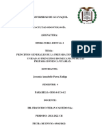 Tarea 1 Principios Biomecánicos de Las Preparaciones Cavitarias.