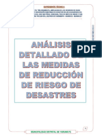 Analisis Medidas de Reduccion de Riesgo