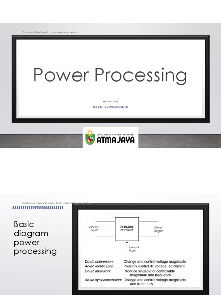 1 - Power Processing | PDF | Electrical Network | Amplifier