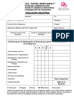 Evaluación Industrial