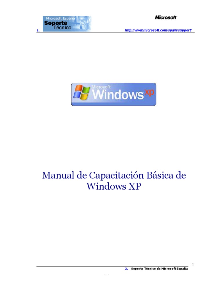 Manual Basico de Windows XP | PDF