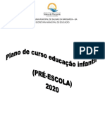 plano de curso pré-escola 2020 SALINAS