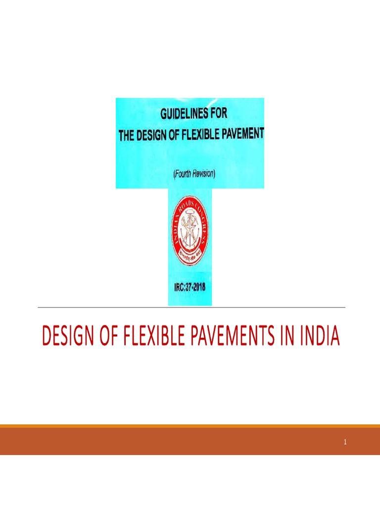 Design of Flexible Pavements in India | PDF | Road Surface | Asphalt