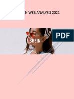 Shein Web Analysis