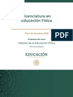 Licenciatura en Educación Física