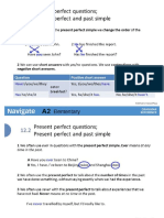 Present perfect & past simple contrast