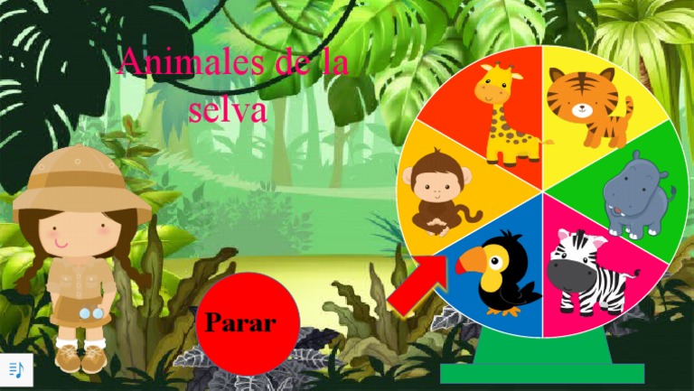 Ruleta Animales de La Selva | PDF