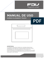 Manual de Uso HORNO ELECTRICO