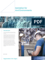 Network Segmentation For Industrial Control Environments