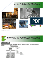 Slide Processo de Conformação Mecânica