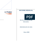 POSINF 01 Informe de Servicio Mensual La Positiva Enero Del 2022