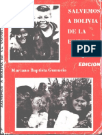 Salvemos A Bolivia de La Escuela