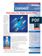 Choosing The Right Spark Plug: in This Issue