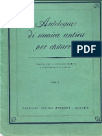 Antologia Di Musica Antica Per Chitarra - Vol.1 by Ruggero Chiesa