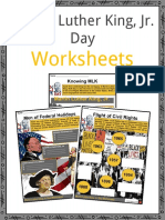 Sample Martin Luther King Jr. Day Worksheets 2