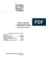 Tractor - Agricola - 7420 - 7520 - Pruevas y Funcionamiento - Manual Tecnico - Pg-620