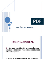 Política Cambial