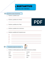 El Sustantivo (Comun - Propio)