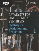 Download Catalysts for Fine Chemical Synthesis - Hydrolysis Oxidation and Reduction Volume 1 S M Robe by Truong Quang Trung SN55708624 doc pdf