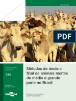 Métodos de destino final de animais mortos