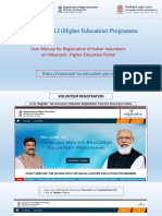 VIDYANJALI (Higher Education) Programme