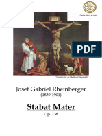 Rheiberger. Stabat Mater. Capilla