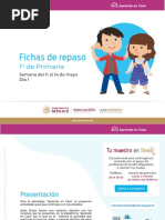 1 Grado Primaria Del 11 Al 14 de Mayo