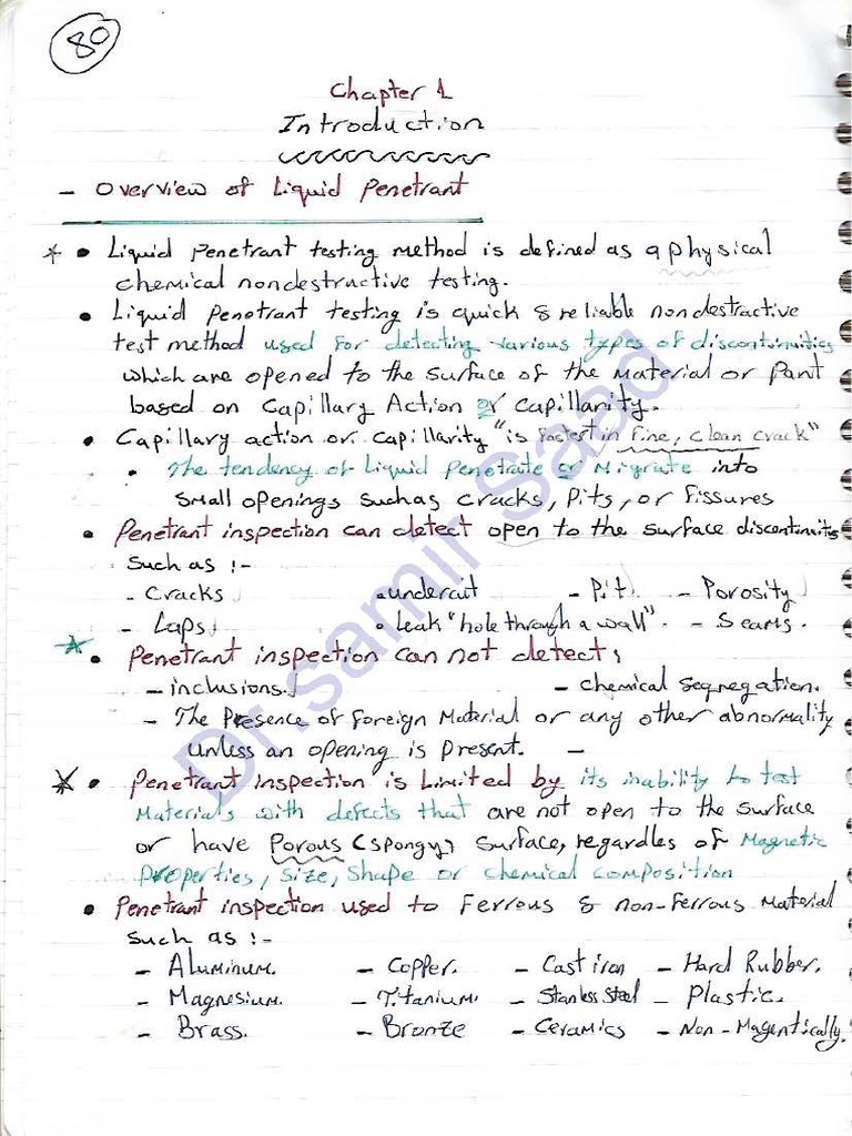 Asnt PT Level III Notes | PDF