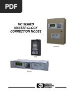 MC Series Master Clock Correction Modes: FN: Modescover.P65