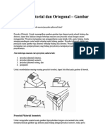 Proyeksi Piktorial Dan Ortogonal