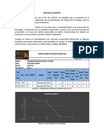 Prueba de rebote para determinar pérdidas en aplicación de shotcrete