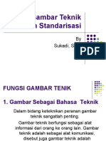 Fungsi Gambar Teknik Dan Standarisasi