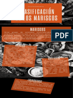 Mariscos: clasificación de moluscos, crustáceos y equinodermos