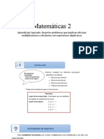 Matemáticas 2 Presentación 2