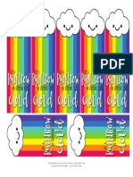 Rainbow Bookmarks