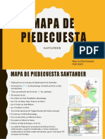 Mapa de Piedecuesta