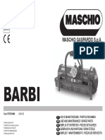 BARBI Manual de Operación 2010