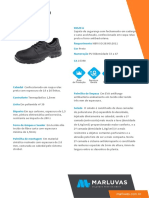 Sapato segurança raspa relax NBR ISO 20345