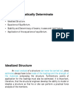 Analysis of Statically Determinate Structures