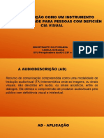 Slides Minicurso Audiodescrição Como Um Instrumento de Acessibilidade-2021