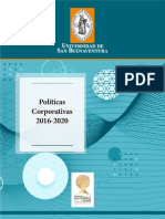 Políticas Corporativas 2016-2020