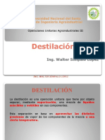 SEMANA 13.  DESTILACION