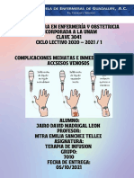 Complicaciones Accesos Venosos