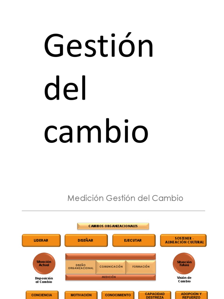 Gestion Del Cambio | PDF | Ciencia cognitiva | Motivación
